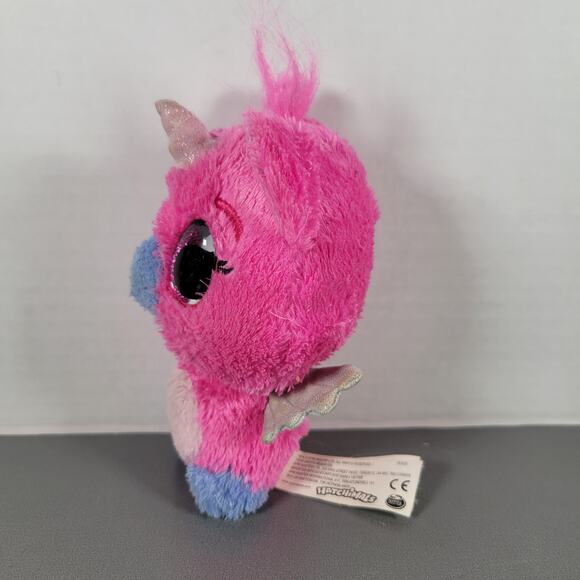 Hatchimals Pink Unicorn Dragon Plush 6" Spin Master Stuffed Toy - Picture 2 of 14